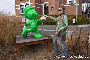 Kunstwerk van Virginie De Bièvre verwelkomt mensen in Bornem