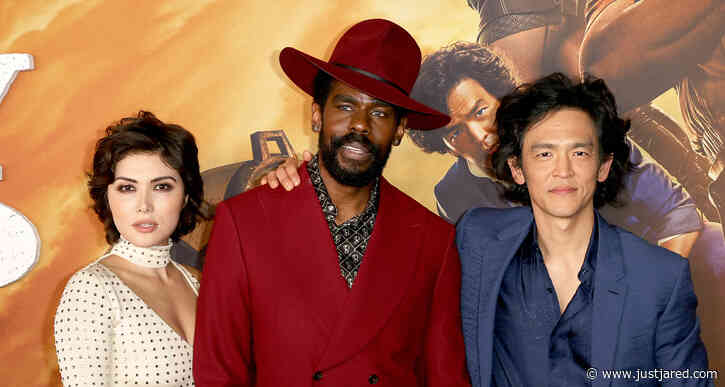 John Cho & Co-Stars Mustafa Shakir & Daniella Pineda Attend Premiere of Netflix's 'Cowboy Bebop: The Lost Session'
