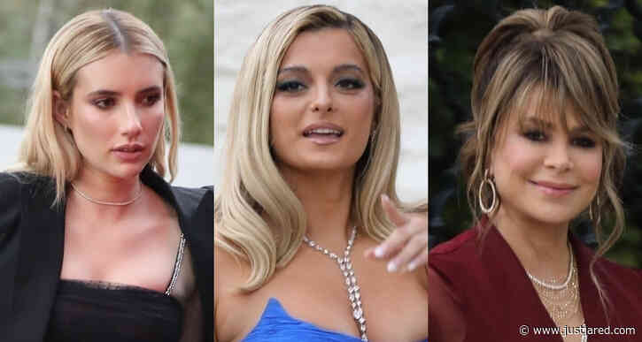 Emma Roberts, Bebe Rexha, & More Stars Arrive at Paris Hilton & Carter Reum's Wedding!