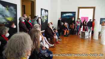 Kunst in Schramberg - Nach Corona-Zwangspause erste Podium-Ausstellung im Schloss - Schwarzwälder Bote