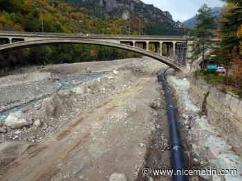 Pourquoi le pont de Roquebillière est-il en travaux?
