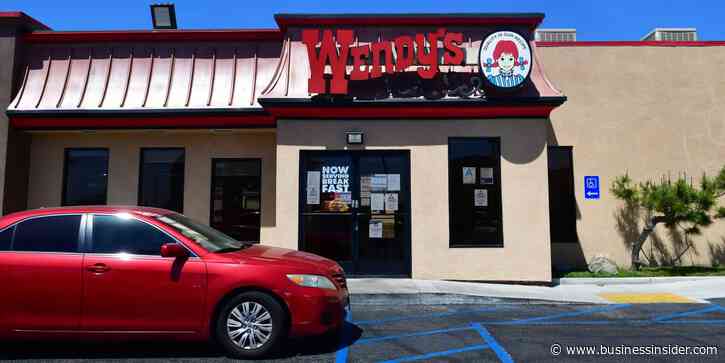Wendy's closed some dining rooms because of the labor shortage, which it said is putting pressure on its drive-thrus