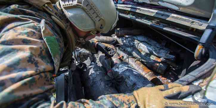 These Marines disarm bombs for a living. Here's what it's like doing one of the US military's most dangerous jobs.