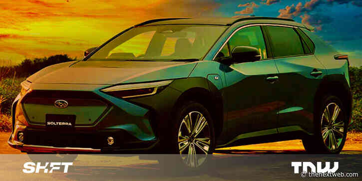 Subaru unveils its first EV a week early and I’m suspicious