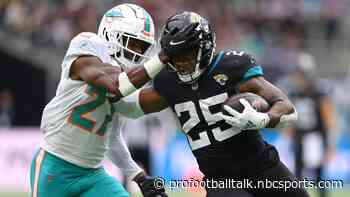 James Robinson will be questionable for Jaguars-Colts