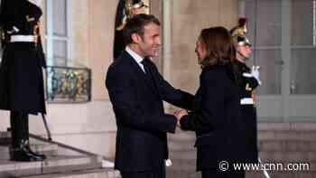 Harris says she did not discuss submarine deal with Macron during Paris meeting