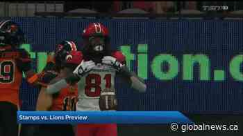 Calgary Stampeders vs. BC Lions game preview