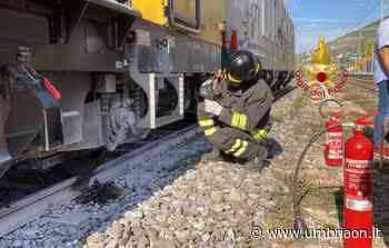 Incendio in vagone: stop traffico tra Foligno e Spoleto - umbriaON