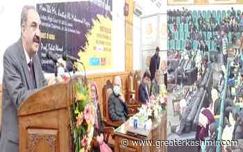 ‘Work hard to eradicate social evils’ - Greater Kashmir