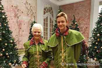 Ceremoniemeesters Kerstmagie repeteren in kasteel d’Ursel