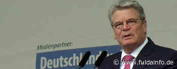 Altbundespräsident Joachim Gauck kommt nach Fulda - Fuldainfo