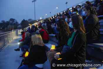 Column: At twilight vigil, East Aurora High School remembers two educators who 'impacted lives in so many ways' - Chicago Tribune