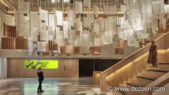 Aurora installation empowers circular designers says Arthur Mamou-Mani - Dezeen