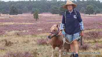 Knapp 80 Kilometer in vier Tagen: 80-Jähriger aus Berne wandert mit Pony durch die Heide - Nordwest-Zeitung