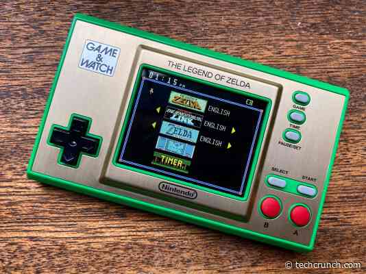 Nintendo’s Zelda Game & Watch is another worthwhile stocking stuffer for retro collectors