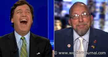 Tucker Carlson Bursts Out Laughing When He Hears What GOP Truck Driver Said to Dem He Defeated