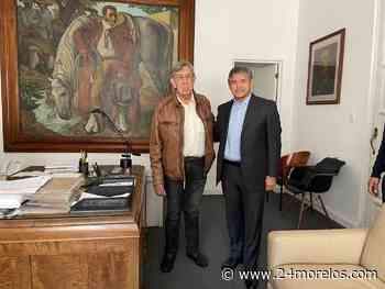 Se reúne próximo alcalde de Cuernavaca con Cuauhtémoc Cárdenas - 24 Morelos