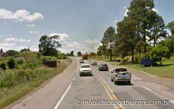 Tombamento de carreta na BR-386 em Soledade - Mobilidade Porto Alegre