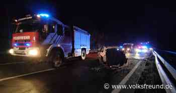A 48/Daun: Unfall mit drei Verletzten - Auto kracht in Unfallstelle - Trierischer Volksfreund