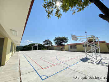 En Totolapa, Rutilio inauguró 18 espacios educativos en escuela primaria - Aquí Noticias