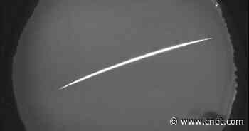 NASA tracked wild 'earthgrazer' meteor fireball 186 miles through the air     - CNET