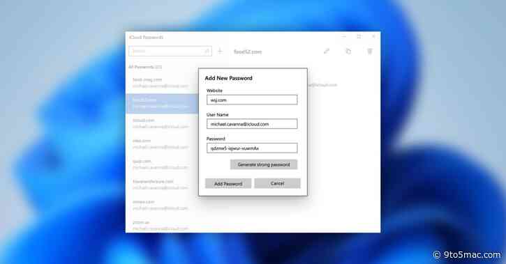iCloud for Windows updated with password generator, ProRAW and ProRes support, more