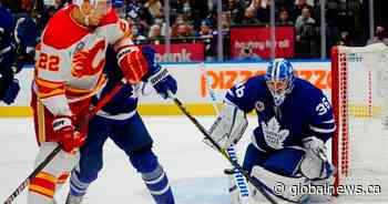 Matthews scores winner as Leafs beat Flames in OT