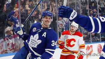 Matthews' winner helps Maple Leafs extinguish Flames in overtime