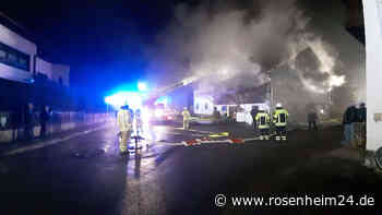 Bad Aibling: Gebäude in Brand geraten - rosenheim24.de