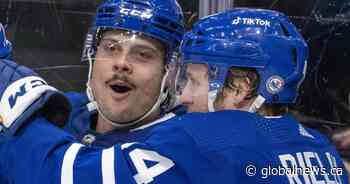 Matthews scores in OT, Leafs down Flames 2-1