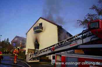 Feuer in Aichtal - Brand in Doppelhaushälfte - esslinger-zeitung.de