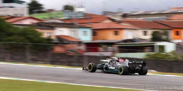 Hamilton se impone a Verstappen en los Libres 1 de Brasil - Car and Driver