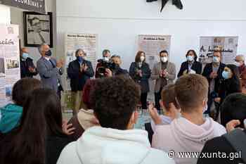 La exposición Asinamos ser libres promovida por la Xunta divulga la figura de Xela Arias en Boiro - Xunta de Galicia