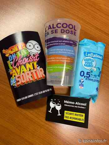 Vosges – Des kits de prévention alcool pour la Saint-Sylvestre - Epinal infos - Epinal Infos