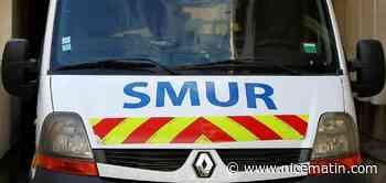 Collision entre une voiture et un scooter à Menton, deux blessés dont un grave