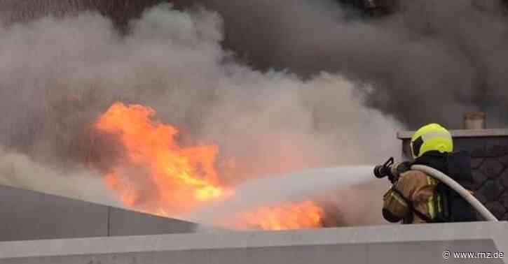 Mannheim:  20.000 Euro Schaden bei Garagenbrand