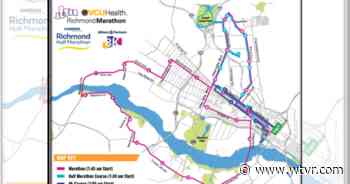 These streets will be closed because of the Richmond Marathon - wtvr.com