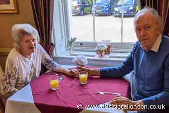 Elderly Woodford couple reunited after months apart
