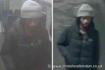Man asks woman questions before flashing her on Penge train
