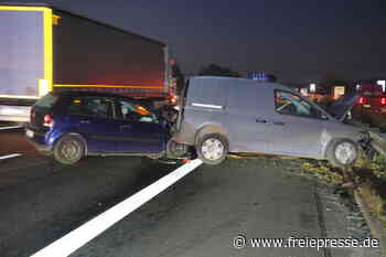 Mehrere Unfälle auf A 72 in Chemnitz - Freie Presse