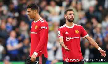 Man Utd have 'nagging concern' over Bruno Fernandes and Cristiano Ronaldo partnership - Daily Express