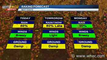 First Alert Forecast: Winter-like weekend ahead