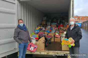 KWB zamelt weer container vol speelgoed in