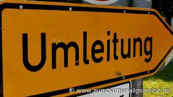 Bauarbeiten in Ulm: Zufahrt zu B10-Brücke bleibt länger gesperrt - Augsburger Allgemeine