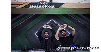 Das DJ-Duo NERVO und Heineken® starten mit einer einzigartigen Heißluftballonshow, um die Rückkehr der F1® nach Brasilien zu feiern