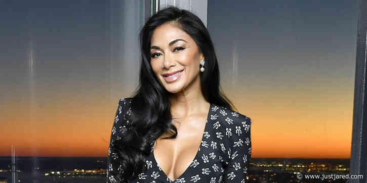 Nicole Scherzinger Stops By Empire State Building To Promote 'Annie Live!'