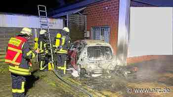 Kalkar: Geparkter Kleinwagen brannte vollständig aus - nrz.de - NRZ