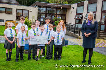 Barrhead: Hillview gets £500 donation from Taylor Wimpey - Barrhead News