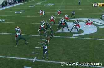 Michigan State pulls off 52-yard flea flicker to take 7-0 lead