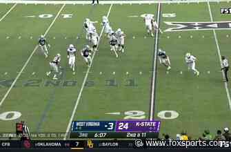 Jarret Doege leads gutsy drive to cut into Kansas State’s lead, 24-10